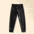 Leggings cuerina tiro alto